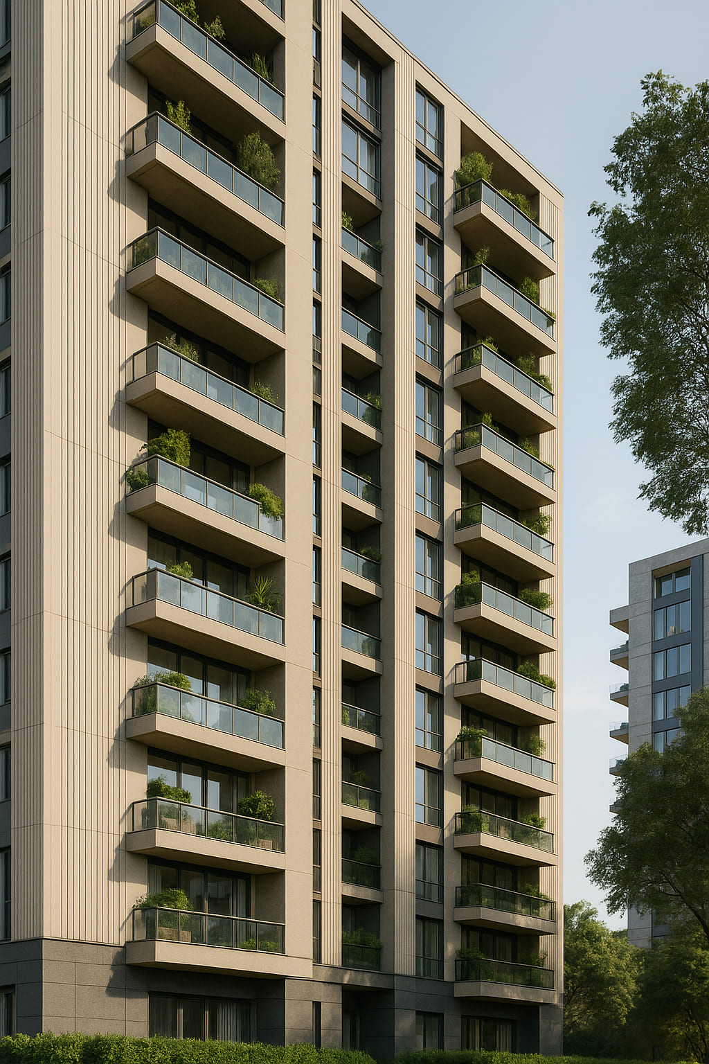 Vertical Harmony in Modern Apartments